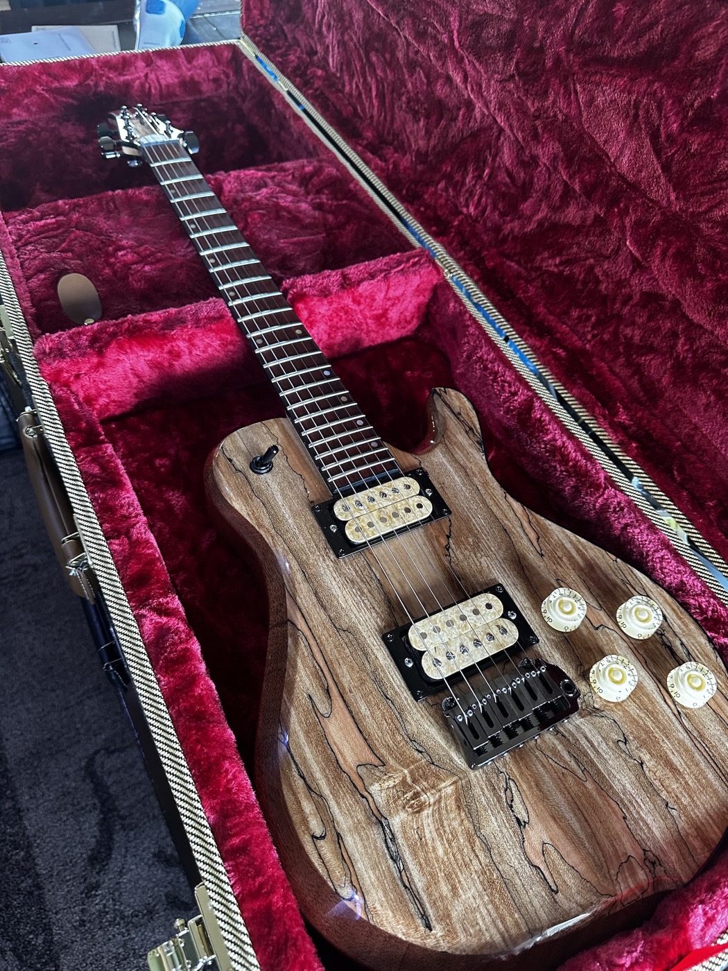 Spalted Maple Singlecut