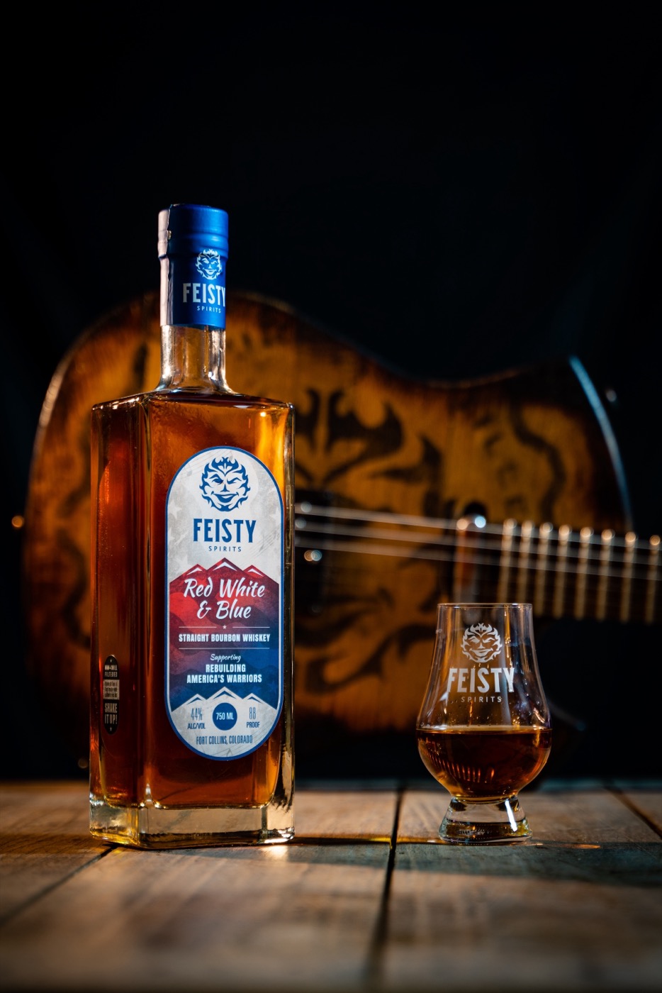 Whiskey Barrel Guitar